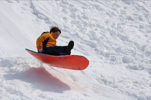 sledding